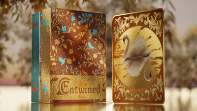 Entwined V2 Fall Gold Playing Cards