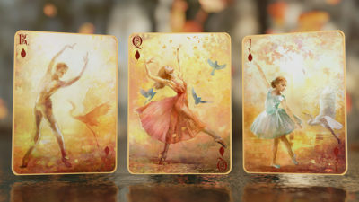 Entwined V2 Fall Rose Playing Cards - Image 5