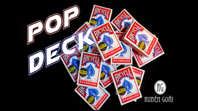 POP DECK, Gimmicks and Online Instructions by Rubn Goi