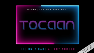 TOCAAN Deluxe Edition, Gimmicks and Online Instructions by David Jonathan