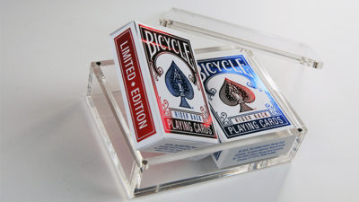 Bicycle Rider Back Mini Limited Edition, 2 Pack With Foil Tucks In Carat Case by US Card Magic Co - Image 3