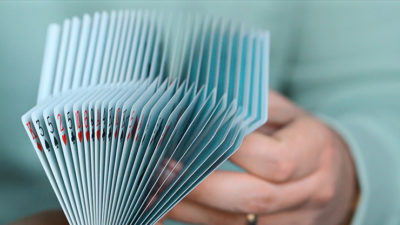 Cold Foil Black Roses Hotel Playing Cards - Image 6