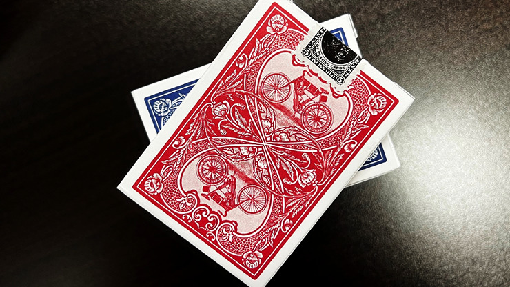 Bicycle Foil AutoBike No. 1 Red Playing Cards Magic and Theater