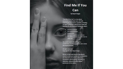 Find Me If You Can by Boyet Vargas ebook (Download)