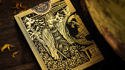 The Great Creator: Earth, Gold Foil Edition Playing Cards by Riffle Shuffle - Image 2