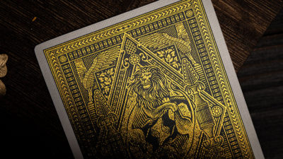 The Great Creator: Earth, Gold Foil Edition Playing Cards by Riffle Shuffle - Image 3