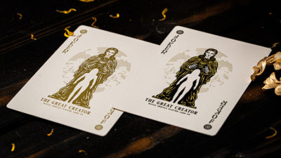 The Great Creator: Earth, Gold Foil Edition Playing Cards by Riffle Shuffle - Image 4