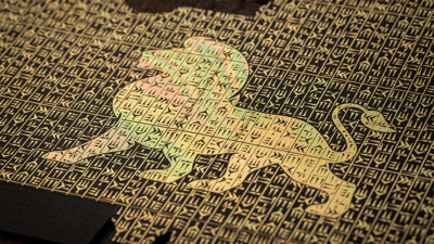 The Great Creator: Earth, Gold Foil Edition Playing Cards by Riffle Shuffle - Image 6