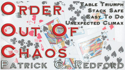 Order Out of Chaos by Patrick G. Redford video (Download)