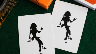 ACE FULTON'S 10 YEAR ANNIVERSARY SUNSET ORANGE PLAYING CARDS - Image 3