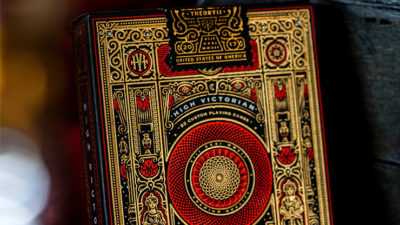 High Victorian, Red Playing Cards by theory11 - Image 3