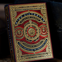 High Victorian, Red Playing Cards by theory11