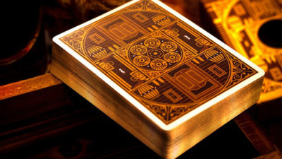 Rattler Gorge Gilded, Desert Dust Playing Cards