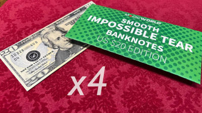 Impossible Tear Bank Notes USD, Gimmicks and Online Instructions by MagicWorld - Image 4