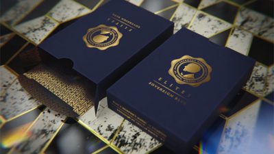 DMC ELITES: V4 Sovereign Blue Playing Cards - Image 5