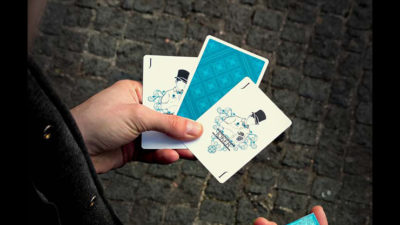 Oxalis, Teal Edition Playing Cards - Image 6