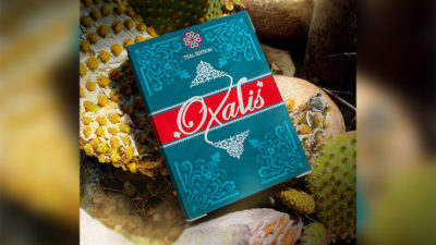 Oxalis, Teal Edition Playing Cards