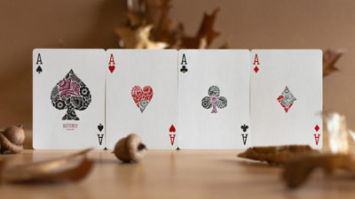 Butterfly Seasons Marked Playing Cards, Fall by Ondrej Psenicka - Image 2
