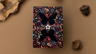 Butterfly Seasons Marked Playing Cards, Fall by Ondrej Psenicka