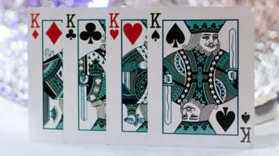 Butterfly Seasons Marked Playing Cards, Winter by Ondrej Psenicka - Image 2