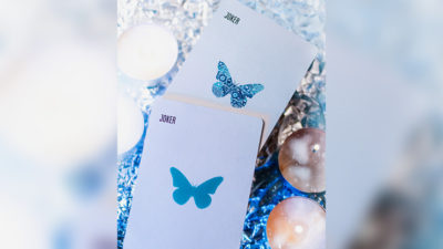 Butterfly Seasons Marked Playing Cards, Winter by Ondrej Psenicka - Image 3