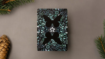 Butterfly Seasons Marked Playing Cards, Winter by Ondrej Psenicka
