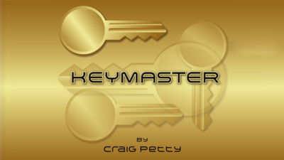 Keymaster, Gimmicks and Online Instructions by Craig Petty