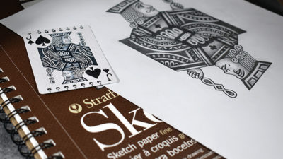 Bicycle Sketch Playing Cards - Image 4