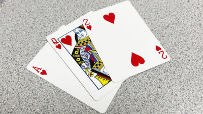 Bicycle 2 Faced Red, Mirror Deck Same on both sides Card Magic - Image 3