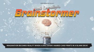 Brainstormer, Gimmicks and Online Instructions by Mark Leveridge