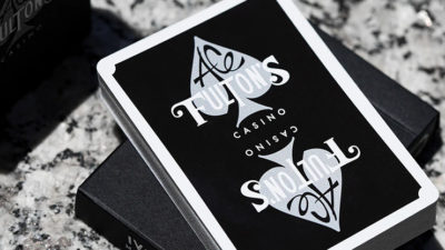 Ace Fulton's Casino, Black Playing Cards by Dan & Dave - Image 3