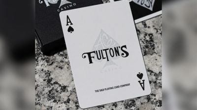 Ace Fulton's Casino, Black Playing Cards by Dan & Dave - Image 6