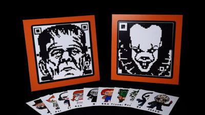 QR HALLOWEEN PREDICTION PENNYWISE, Gimmicks and Online Instructions by Gustavo Raley