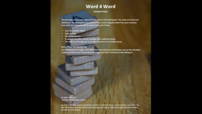 TFCM Presents - Word 4 Word by Boyet Vargas ebook (Download)
