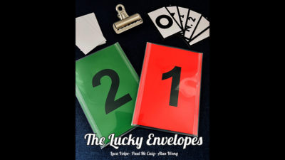 The Lucky Envelopes, Gimmicks and Online Instructions by Luca Volpe, Paul McCaig, and Alan Wong