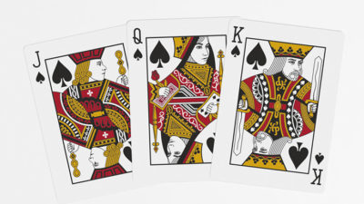 Black Roses Edelrot Playing Cards, Fully Marked - Image 5