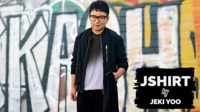 JSHIRT GRAY, Gimmicks and Online Instruction by Jeki Yoo