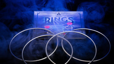 ATOM RINGS, Gimmicks and Instructions by Apprentice Magic - Image 2