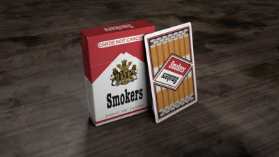 Smokers Playing Cards by Bill Davis