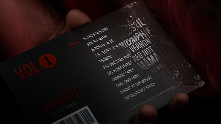 Easy to Master Card Miracles, Gimmicks and Online Instruction V1 by Michael Ammar - Image 2