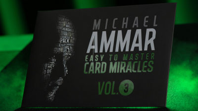 Easy to Master Card Miracles, Gimmicks and Online Instruction V3 by Michael Ammar
