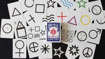 Bicycle Special ESP Blue Playing Cards, plus 15 Online Effects