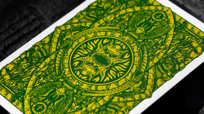 Inferno Emerald Blaze Edition Playing Cards - Image 2