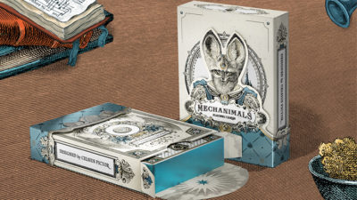 Mechanimals Deluxe Edition, Gilded Playing Cards