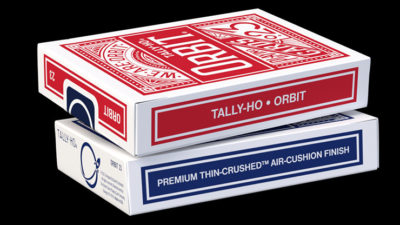 Orbit Tally Ho Circle Back, Red Playing Cards - Image 2