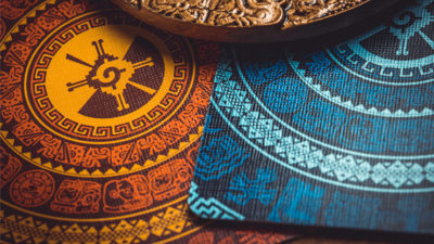 Maya 2 Deck set, Moon and Sun Playing Cards - Image 2