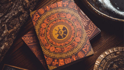 Maya 2 Deck set, Moon and Sun Playing Cards - Image 4