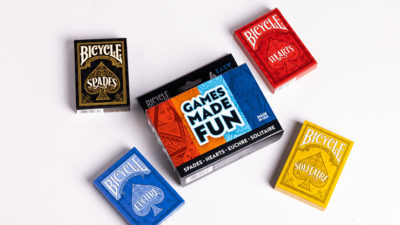 Bicycle 4 Game Pack, Euchre, Spades, Hearts and Solitaire by US Card Magic - Image 3