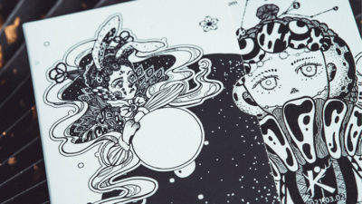 Twelve Imperial Symbols Playing Cards, Monochrome by KING STAR - Image 2