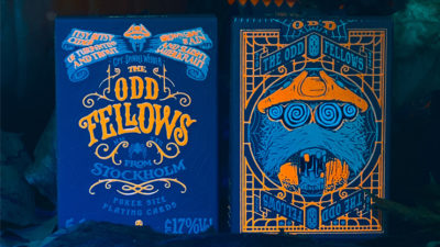 Odd Fellows, Cpt Spindel Playing Cards by Stockholm 17